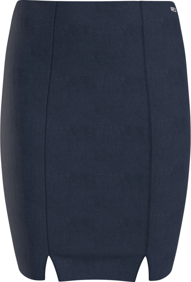 Tommy Hilfiger Tjw Side Slit Bodycon Skirt Γυναικεια Φουστα Μπλε