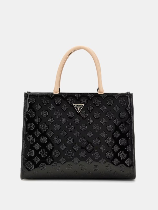 Guess Arnela Girlfriend Tote Γυναικεία Τσάντα Μαύρη