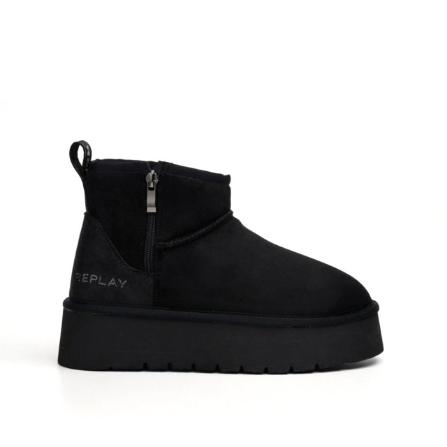 Replay Γυναικεία Μποτακια Μαύρα