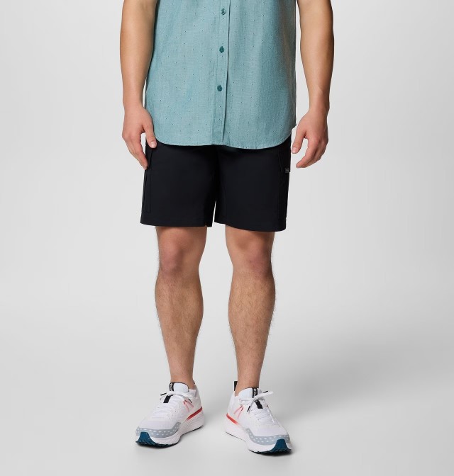 Columbia Rapid Rivers™ Cargo Short Ανδρική Βερμούδα Cargo Μαύρη