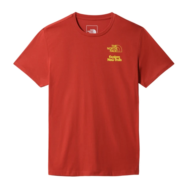 The North Face M Foundation Tee Tandori Spce Rd Ανδρικη Μπλουζα Κοκκινη