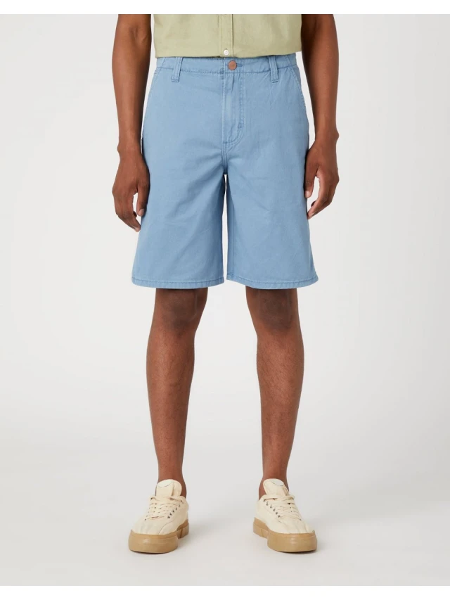 WRANGLER CASEY CHINO SHORTS CAPTAINS BLUE Ανδρική Βερμούδα Σιέλ
