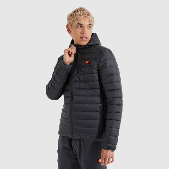 Ellesse Lombardy Padded Jacket Ανδρικο Μπουφαν Μαυρο