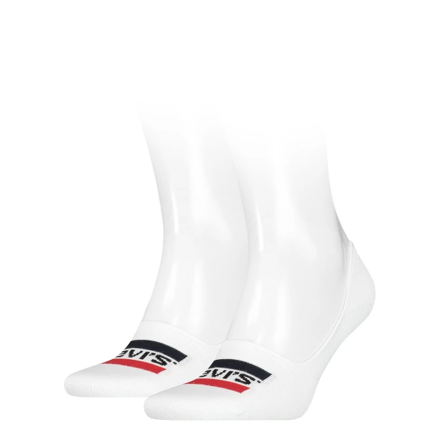 Levis Low Rise Sprtwr Logo 2P Καλτσεσ Λευκο