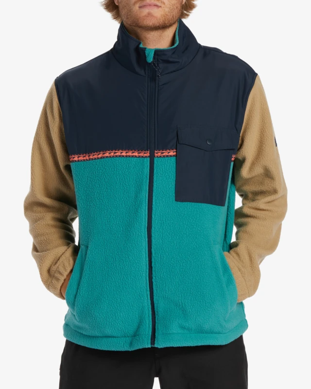 Billabong Boundary Trail Zip Ανδρική Fleece Ζακέτα Multi