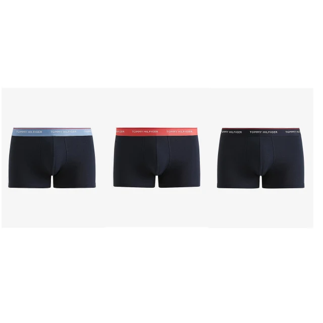 Tommy Hilfiger 3P Wb Trunk Ανδρικα Εσωρουχα Multi