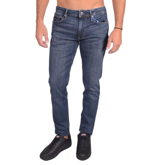 Pepe Jeans E1 Hatch Regular Ανδρικο Παντελονι Τζιν Regular Waist Slim Fit