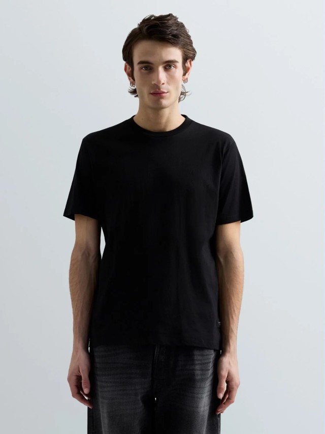 Replay Ανδρική Μπλούζα Μαύρο