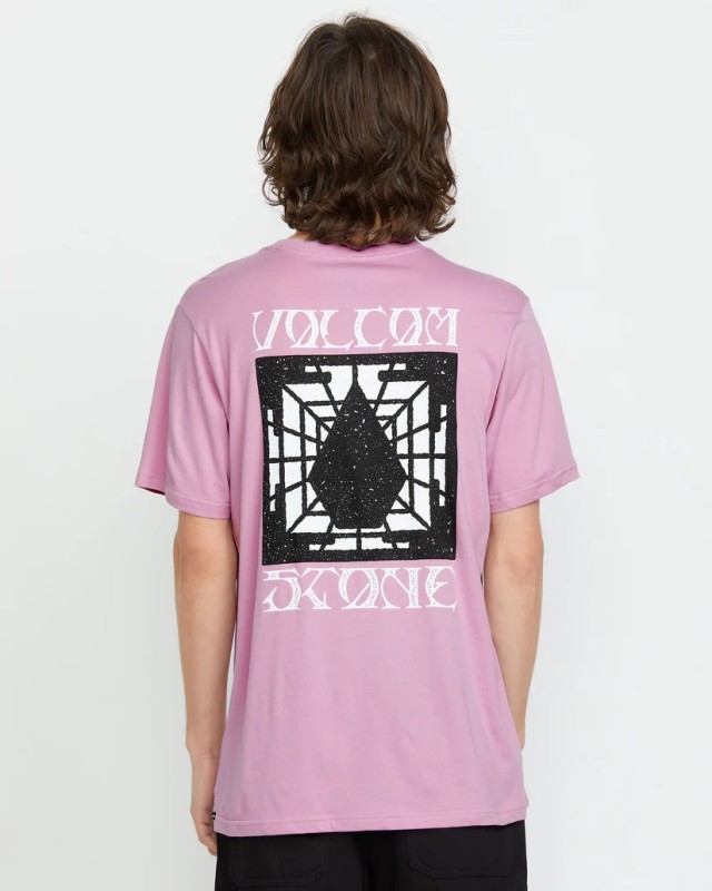 VolcomWithin Sst Ανδρική Μπλουζα Μωβ