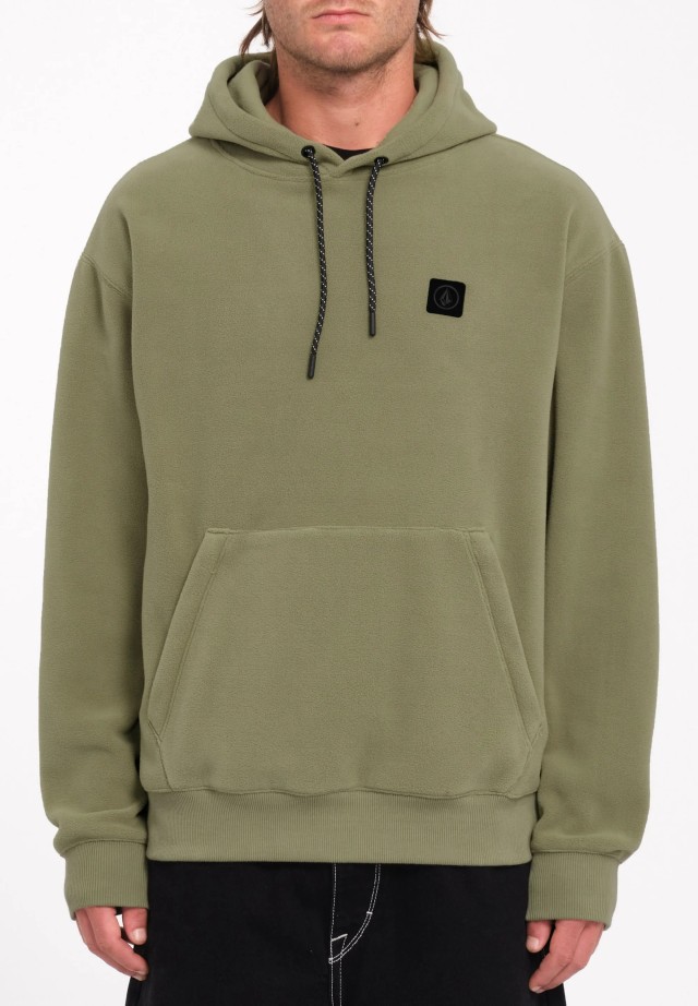 Volcom Second Trip Po Ανδρικό Φούτερ Fleece Πράσινο