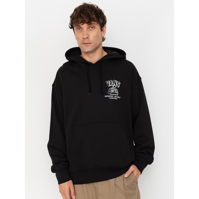 Vans Refurbed Pullover Black Ανδρικο Φουτερ Μαυρο