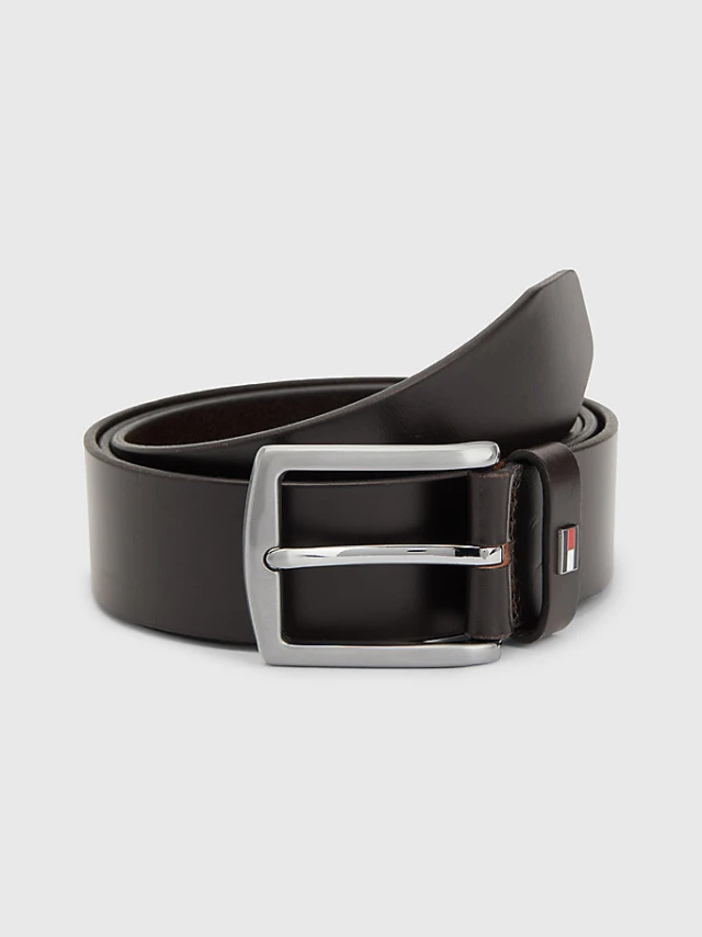 Tommy Hilfiger Denton Leather 3.5 Ανδρικη Ζωνη Καφε