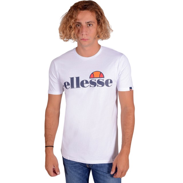 Ellesse Sl Prado Tee Ανδρικη Μπλουζα Λευκη