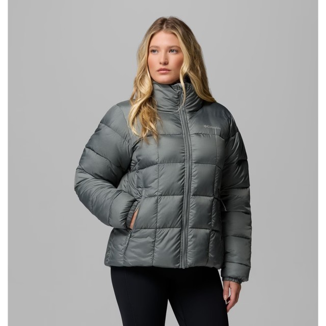 Columbia Puffect™ III Full Zip Jacket Γυναικείο Μπουφάν Γκρι