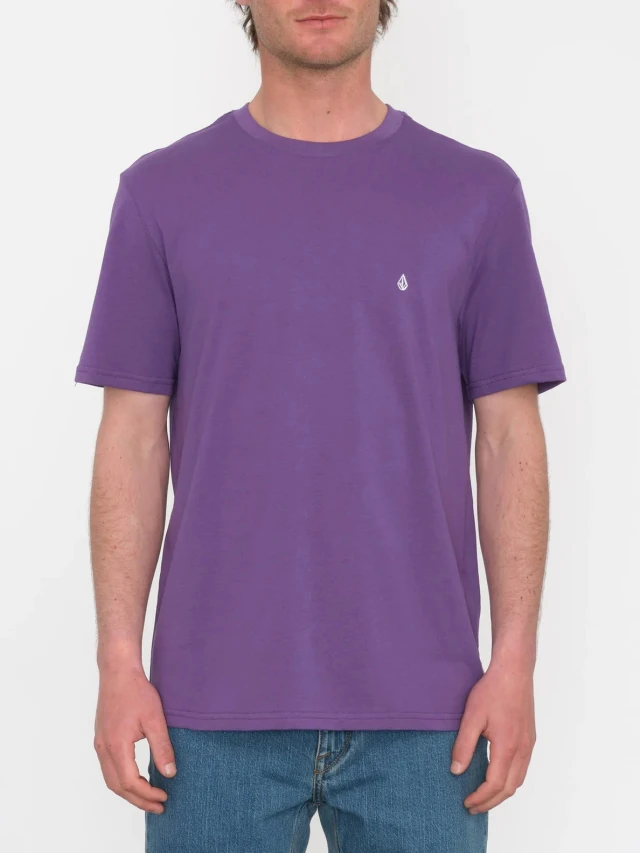 Volcom Fa24 Stone Blanks Bsc Sst Ανδρική Μπλουζα Μωβ