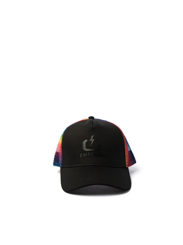 Emerson Unisex Trucker Hat Καπελο Μαυρο