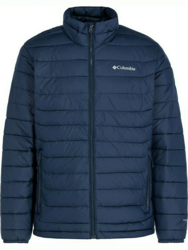 COLUMBIA Powder Lite Jacket ΑΝΔΡΙΚΟ ΜΠΟΥΦΑΝ ΜΠΛΕ