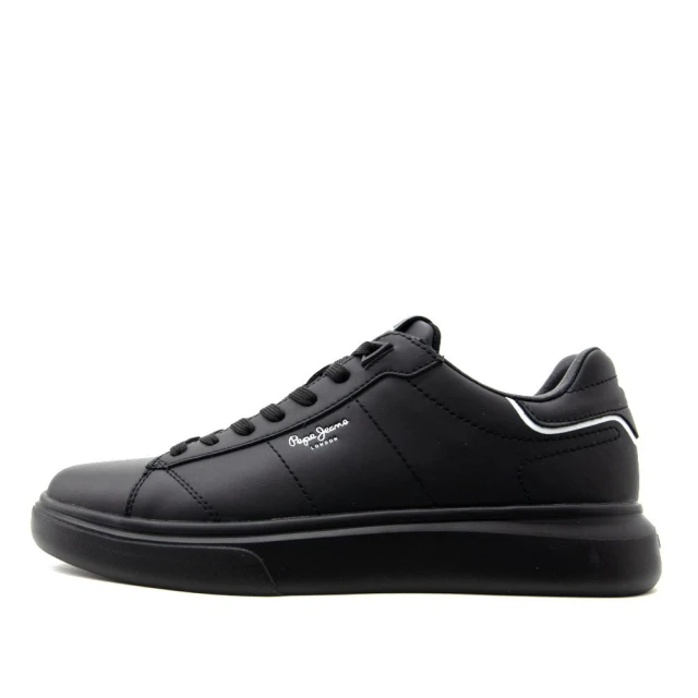 Pepe Jeans Eaton Basic Ανδρικά Sneakers Μαύρα
