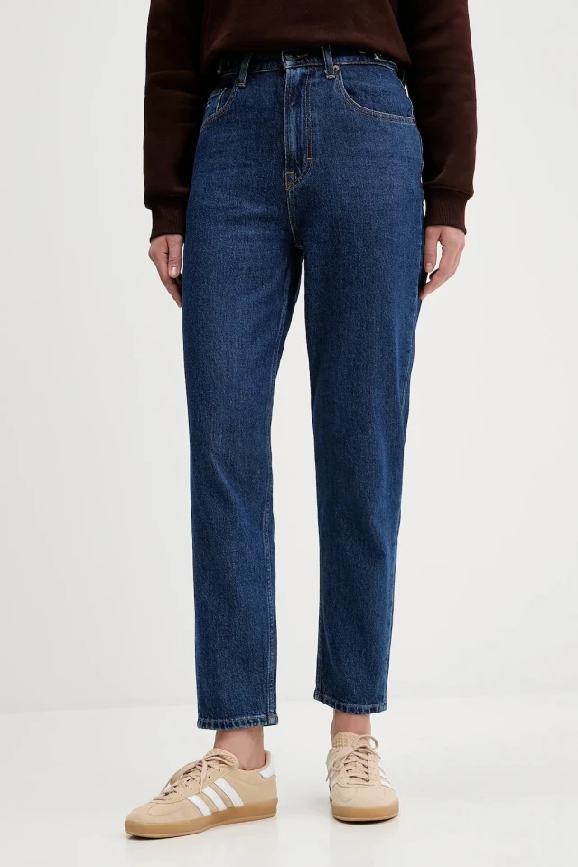 Tommy Hilfiger Mom Jean Uh Tpr Tab Γυναικείο Παντελόνι Τζιν