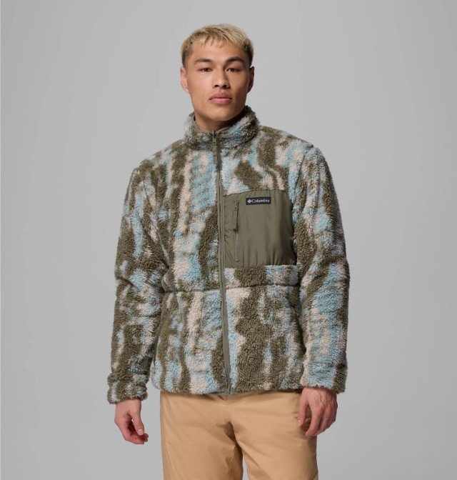 Columbia Winter Pass™ Reversible Fleece Ανδρική Ζακέτα Fleece Λαδί 2πλης οψης