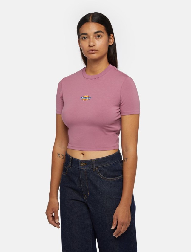 Dickies Maple Valley Tee Mellow Mauve Γυναικεία Μπλούζα Μωβ