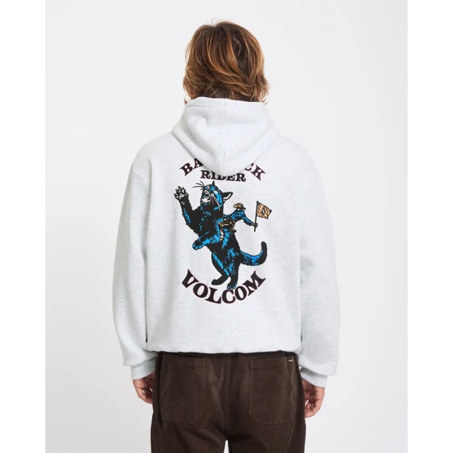 Volcom Noder Po Ανδρικό Φούτερ Λευκό Γκρι