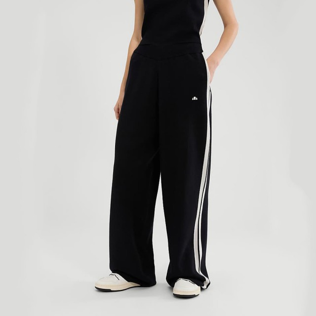 Ellesse Giochi Invernali Niantellos Wide Leg Jogger Γυναικείο Παντελόνι Φόρμας Μαύρο