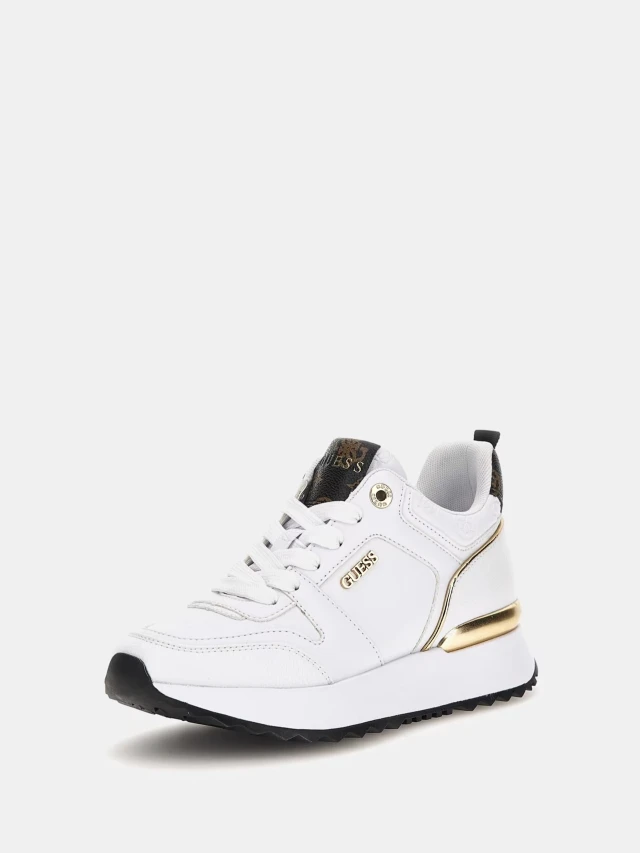 Guess Kaddy Γυναικεία Sneakers Λευκά