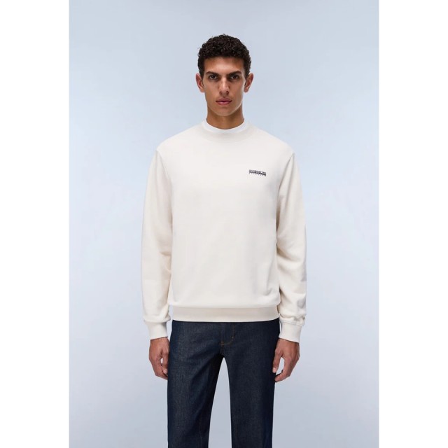 Napapijri B-Small Box C Beige Dimity Ανδρικό Φούτερ Μπεζ