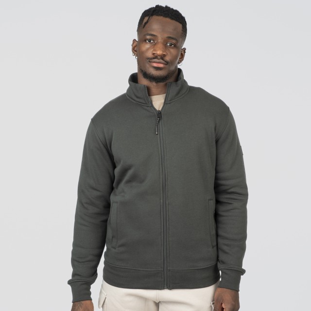 REBASE FULL-ZIP TOP Zακετα Φουτερ Κυπαρισι