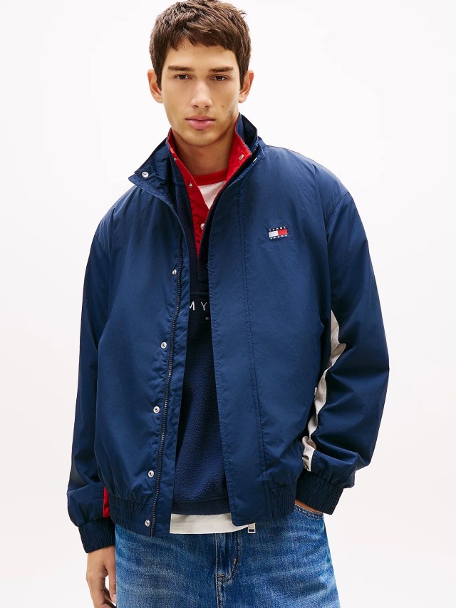 Tommy Hilfiger Tjm Heritage Flag Jacket Ext Ανδρικό Μπουφάν Μπλε