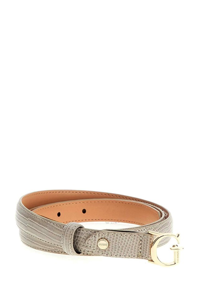 Guess Orlina Adj Pant Belt Γυναικεία Ζώνη Μπεζ