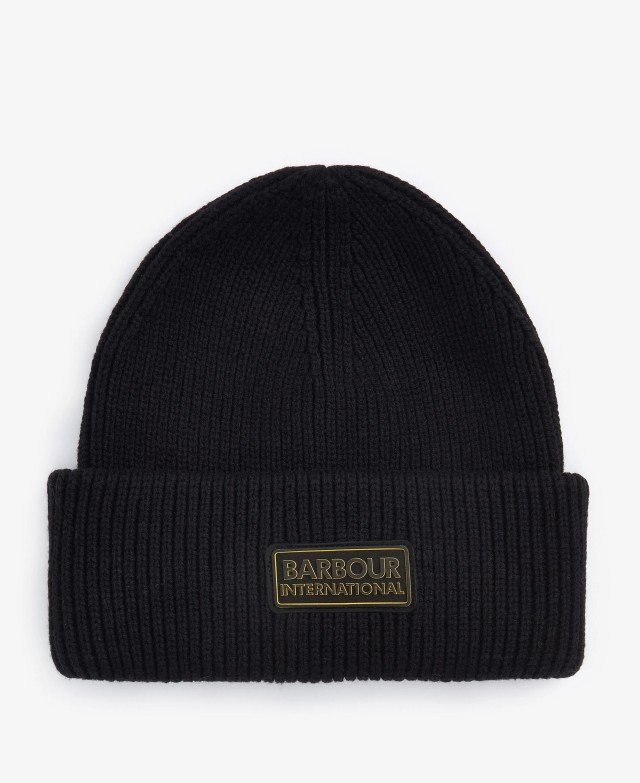 Barbour B.Intl Flex Beanie Hat Σκούφος Μαύρος