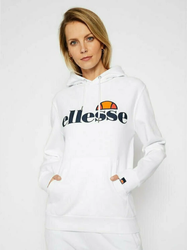 Ellesse Torices Oh Hoody Γυναικειο Φουτερ Λευκο