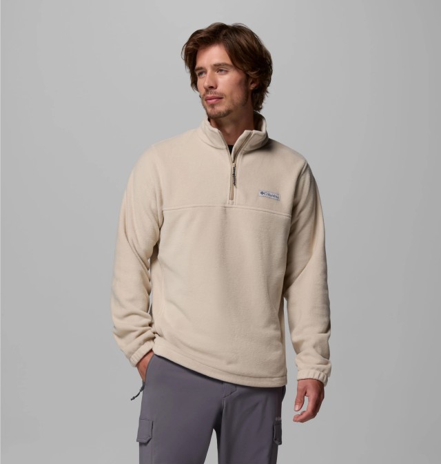 Columbia Steens Mountain™ Half Zip Ανδρικο Fleece Μπεζ