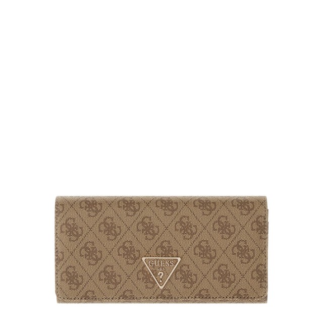 Guess Laurel Ii Slg Flap Organizer Γυναικείο Πορτοφόλι Mπεζ