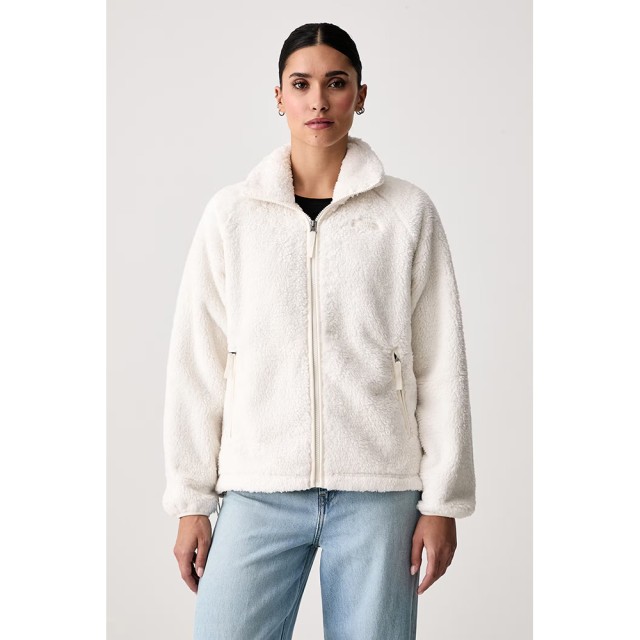 The North Face W osito evolve fz jkt white dune  Γυναικειο Γουνάκι Ζακέτα Fleece Λευκο
