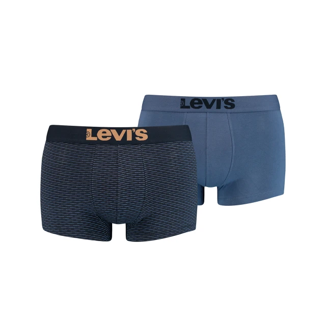 Levis Men Disrupted Stripe Yd Trunk 2P Ανδρικα Εσωρουχα Μπλε