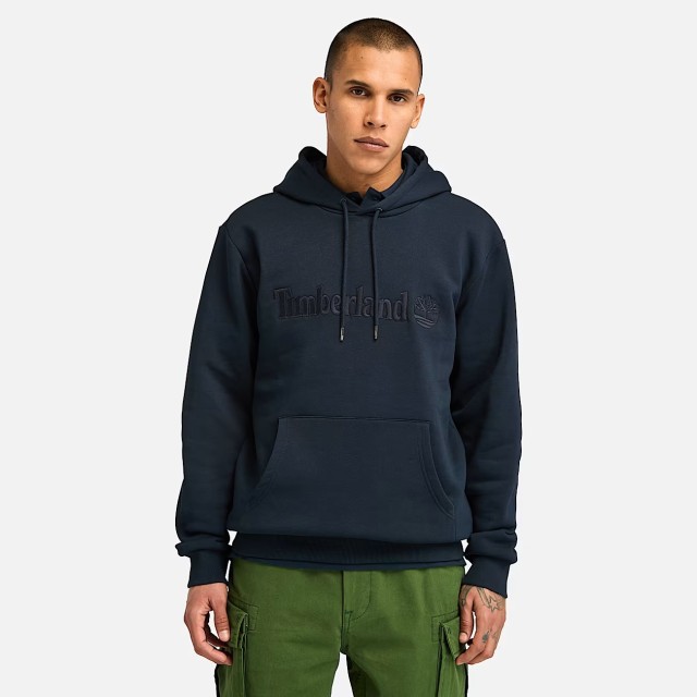 Timberland Hampthon Hoodie Dark Sapphire Ανδρικό Φούτερ Μπλε