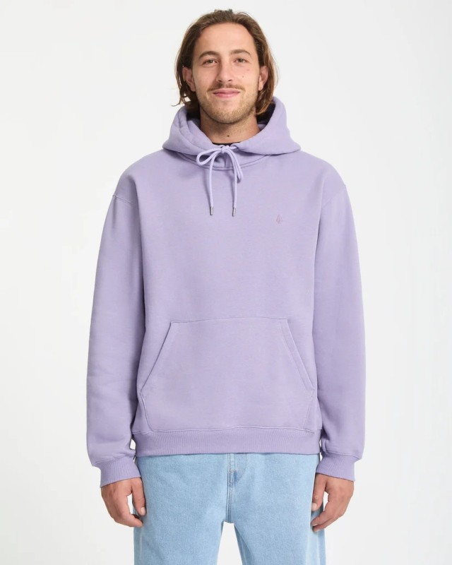 Volcom Single Stone Pw Po Ανδρικό Φούτερ Μωβ