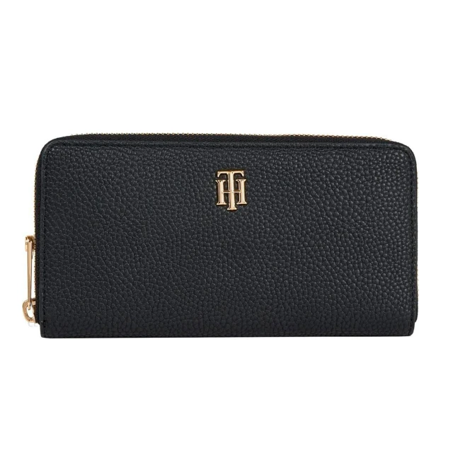Tommy Hilfiger Th Element Large Za Γυναικειο Πορτοφολι Μαυρο