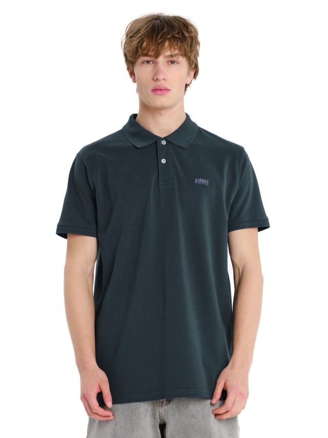 Emerson Mens s/s T-Shirt Ανδρική Μπλούζα Polo Πετρόλ