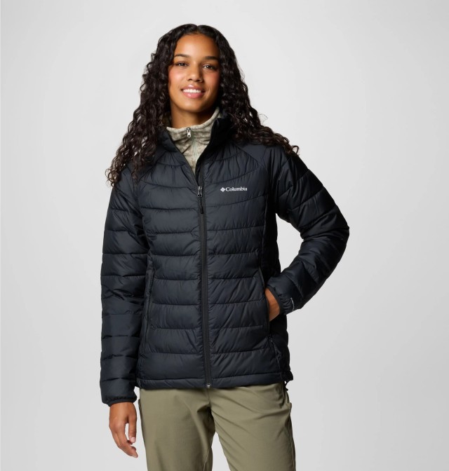 Columbia Powder Lite™ II Full Zip Jacket Γυναικείο Μπουφάν Μαύρο