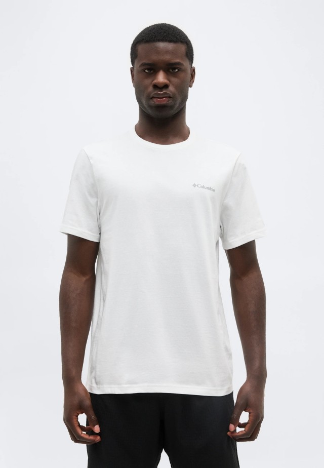 Columbia CSC™ Basic Tee Ανδρική Μπλούζα Λευκή