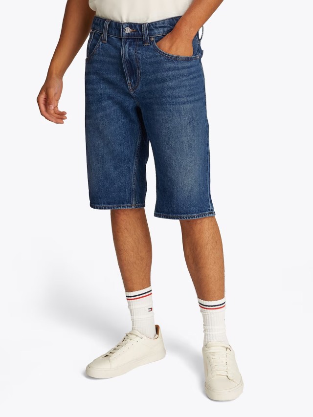 Tommy Hilfiger Ronnie Short Ανδρική Βερμούδα Τζιν Stone wash