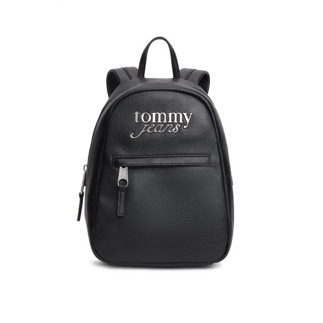 Tommy Hilfiger Tjw Bold Backpack Γυναικεία Τσάντα Backpack Μαύρη
