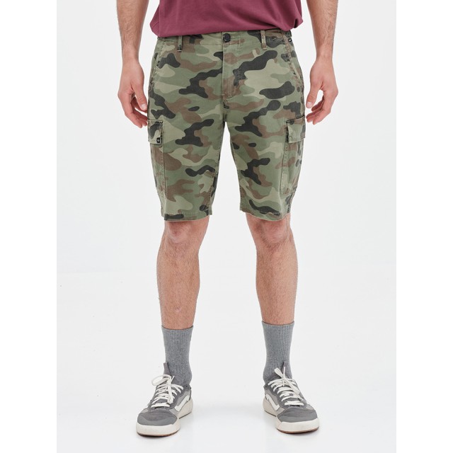 Emerson Mens Stretch Cargo Short Pants Ανδρικη Βερμουδα Cargo Camo