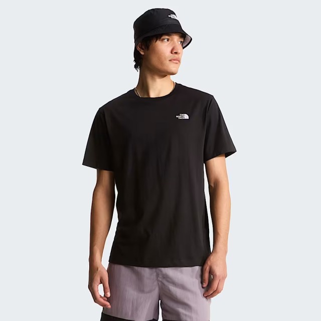 The North Face M Evo Sd Reg Ss Tee Tnf Black Ανδρική Μπλούζα Μαύρη