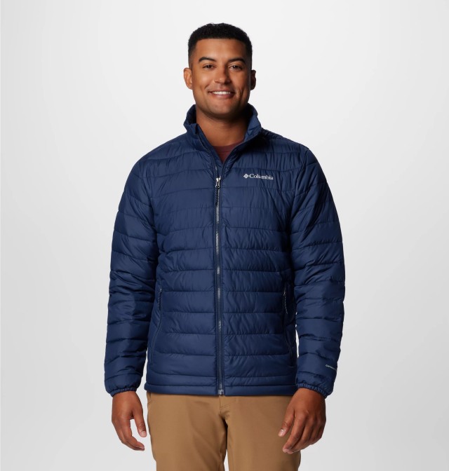 Columbia Powder Lite™ II Jacket Ανδρικό Μπουφάν Μπλε