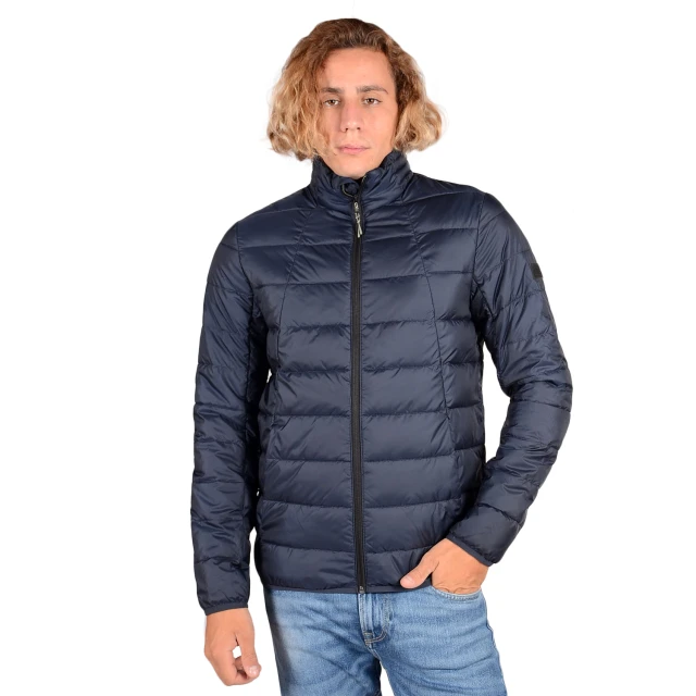 Tom Tailor 1St 008 Lightwei Ανδρικο Μπουφαν Μπλε